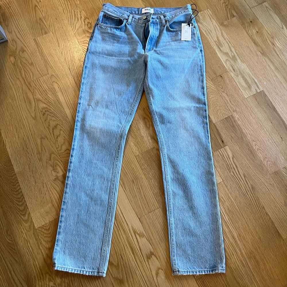Agolde Lyle Slim Leg Jeans Net sz 27